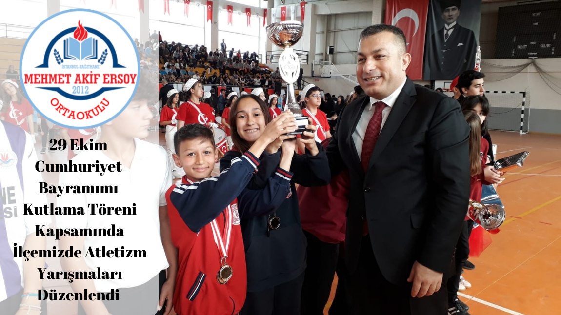 29 Ekim  Cumhuriyet  Bayramımı  Kutlama Töreni Kapsamında İlçemizde Atletizm Yarışmaları Düzenlendi 