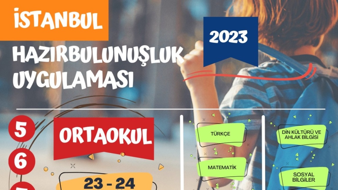 2023 İstanbul Geneli Hazırbulunuşluk Uygulaması